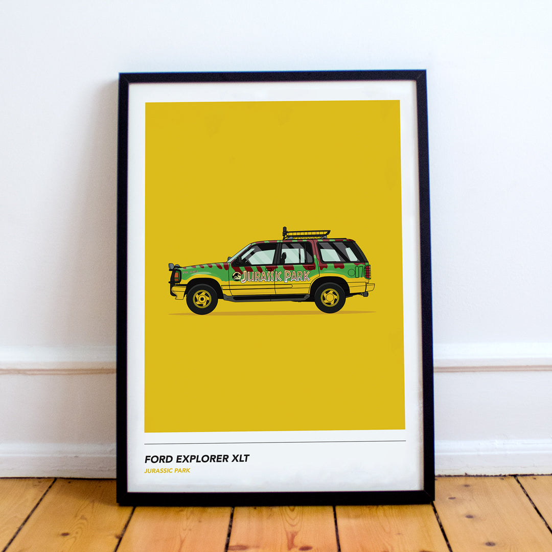 Inspired By Jurassic Park Wall Art