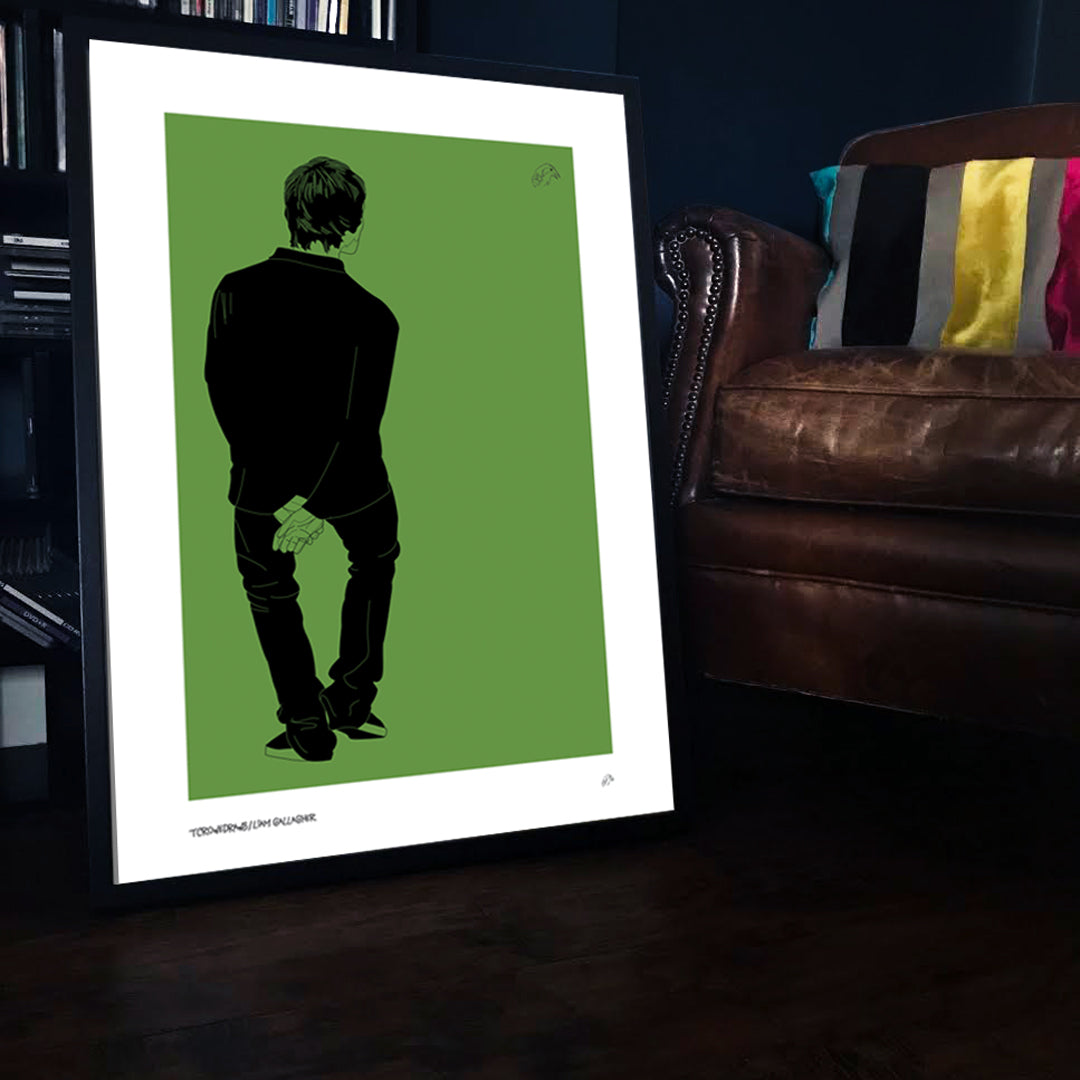 Inspired by OASIS WALL ART – LIAM GALLAGHER