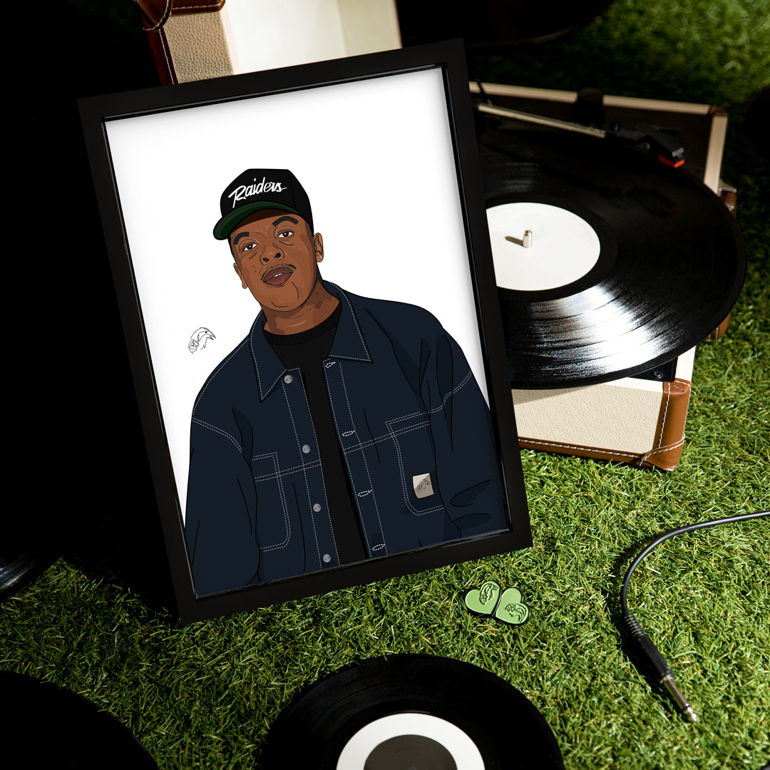 Inspired by DR DRE ART PRINT